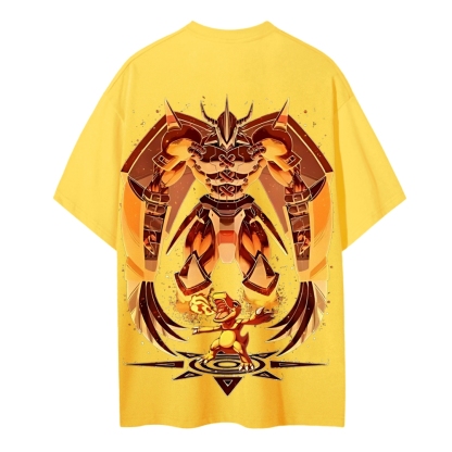 Unisex Cotton Graphic Tee | WarGreymon