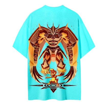 Unisex Cotton Graphic Tee | WarGreymon