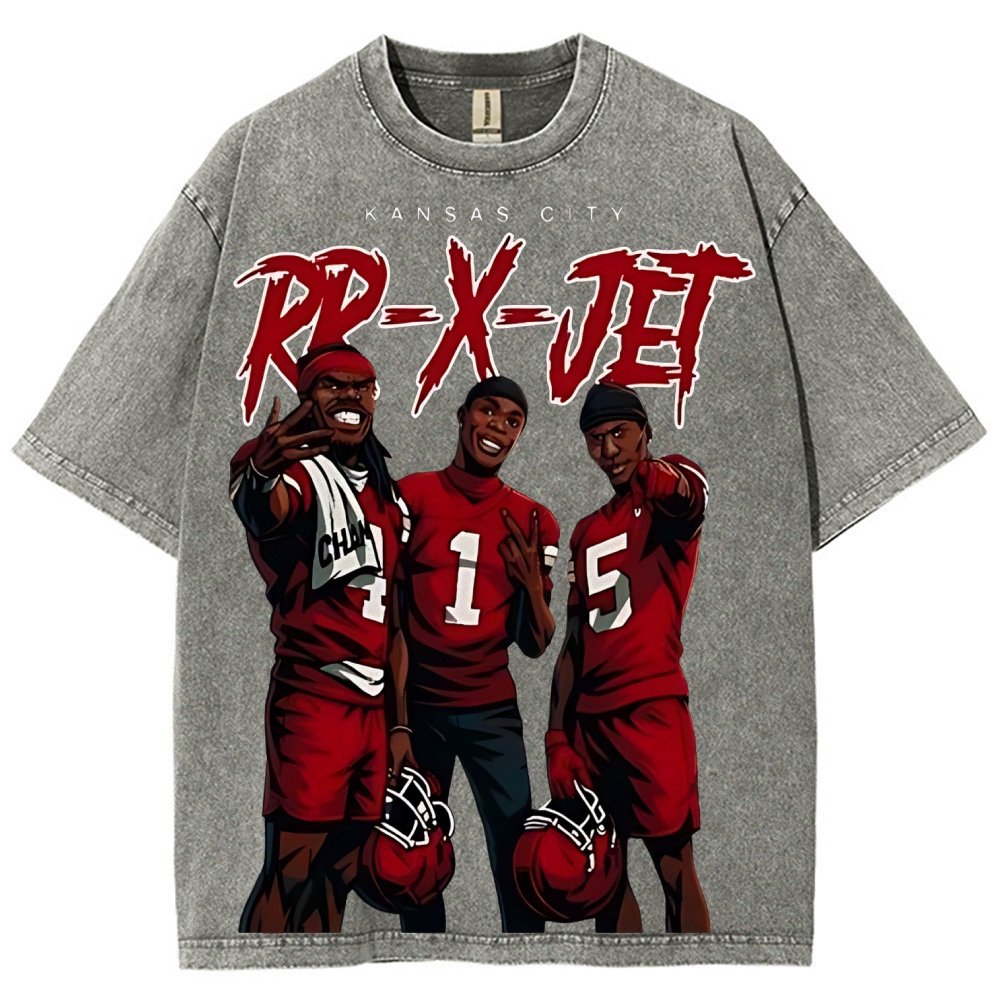 Unisex Fit Washed T-Shirt |  Rashee Rice