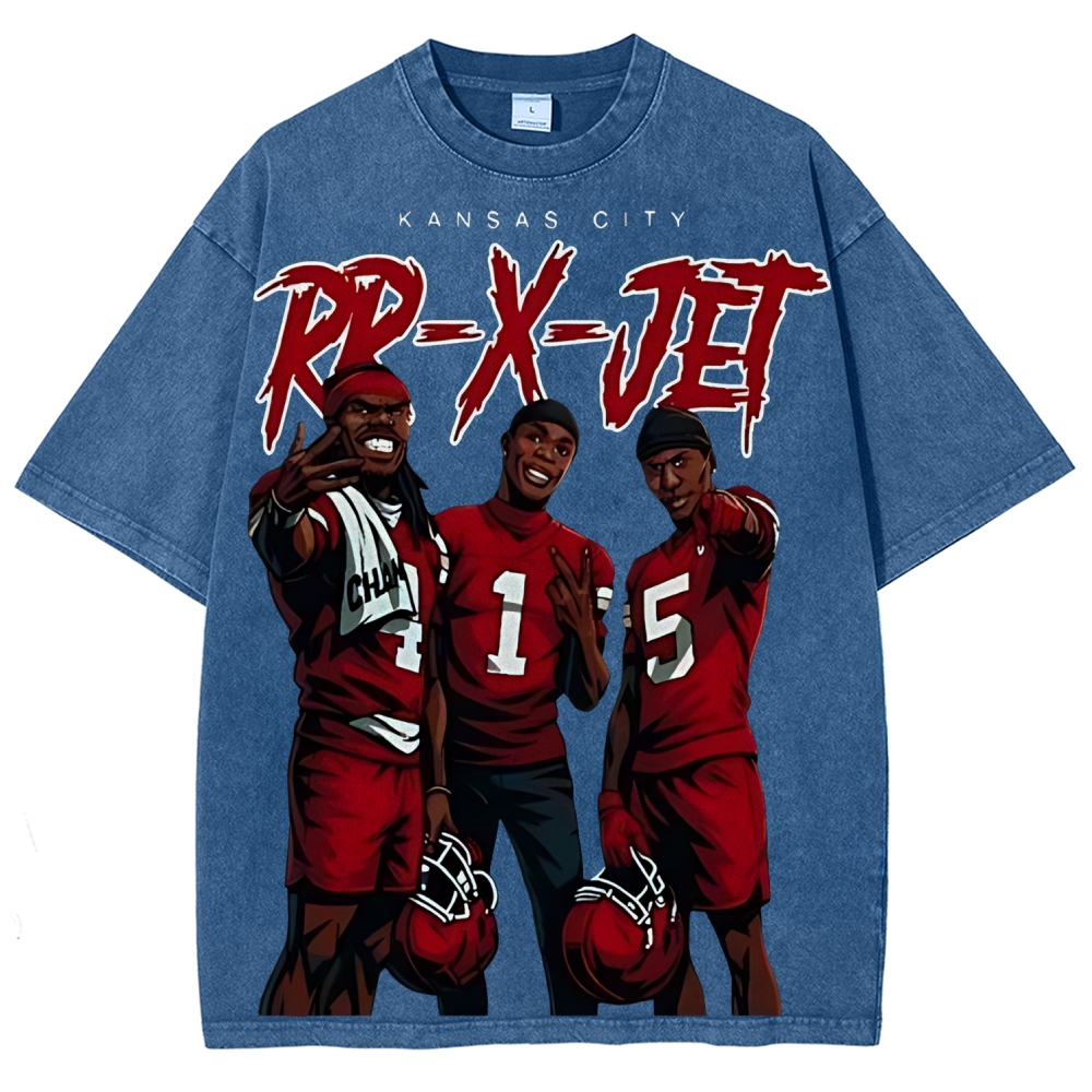 Unisex Fit Washed T-Shirt |  Rashee Rice