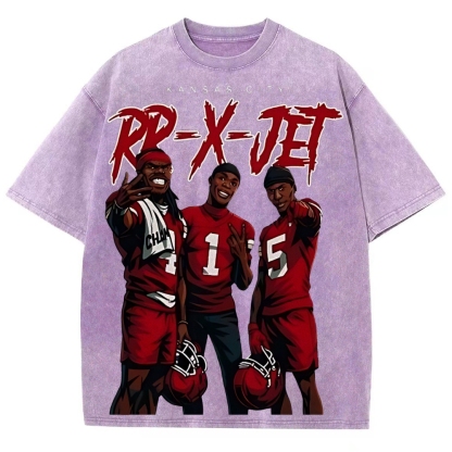 Unisex Fit Washed T-Shirt |  Rashee Rice