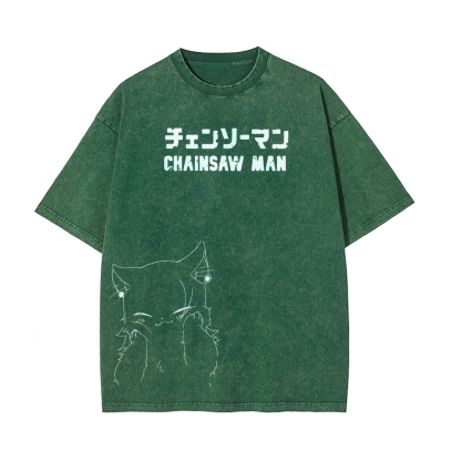 Vintage Oversized T-Shirt Chainsaw Man