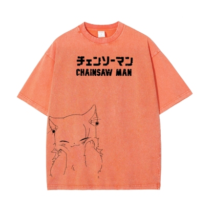 Vintage Oversized T-Shirt Chainsaw Man