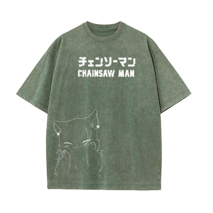 Vintage Oversized T-Shirt Chainsaw Man
