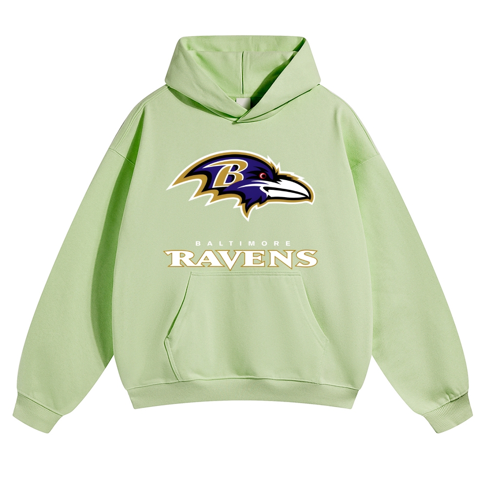 Casual Cotton Hoodie | Ravens LAMAR JACKSON