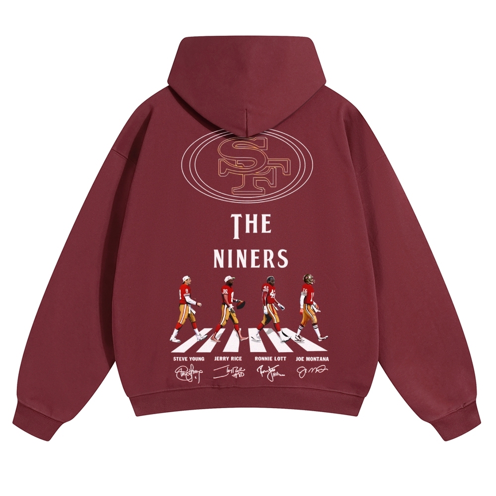 Casual Cotton Hoodie |  San Francisco 49ERS