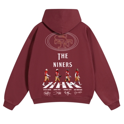 Casual Cotton Hoodie |  San Francisco 49ERS