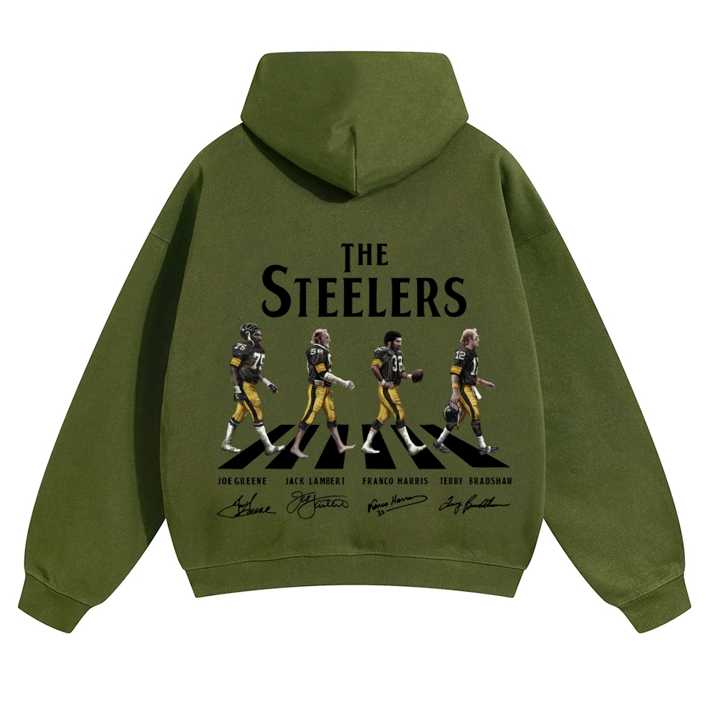 Casual Cotton Hoodie | Pittsburgh Steelers