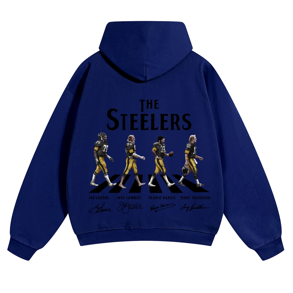 Casual Cotton Hoodie | Pittsburgh Steelers
