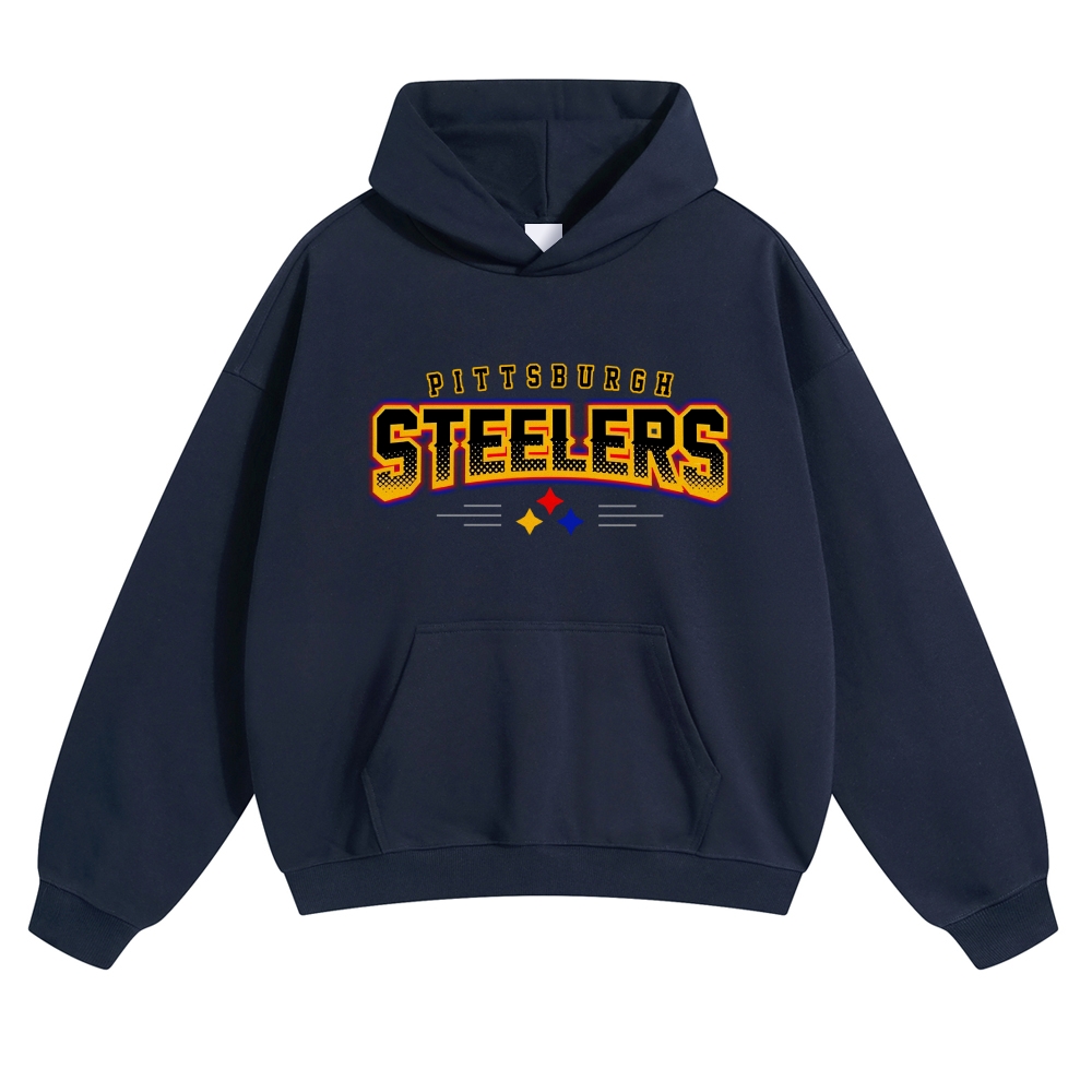 Casual Cotton Hoodie | Pittsburgh Steelers