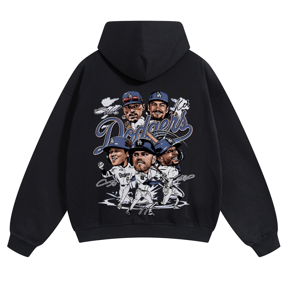 Casual Cotton Hoodie | DODGERS