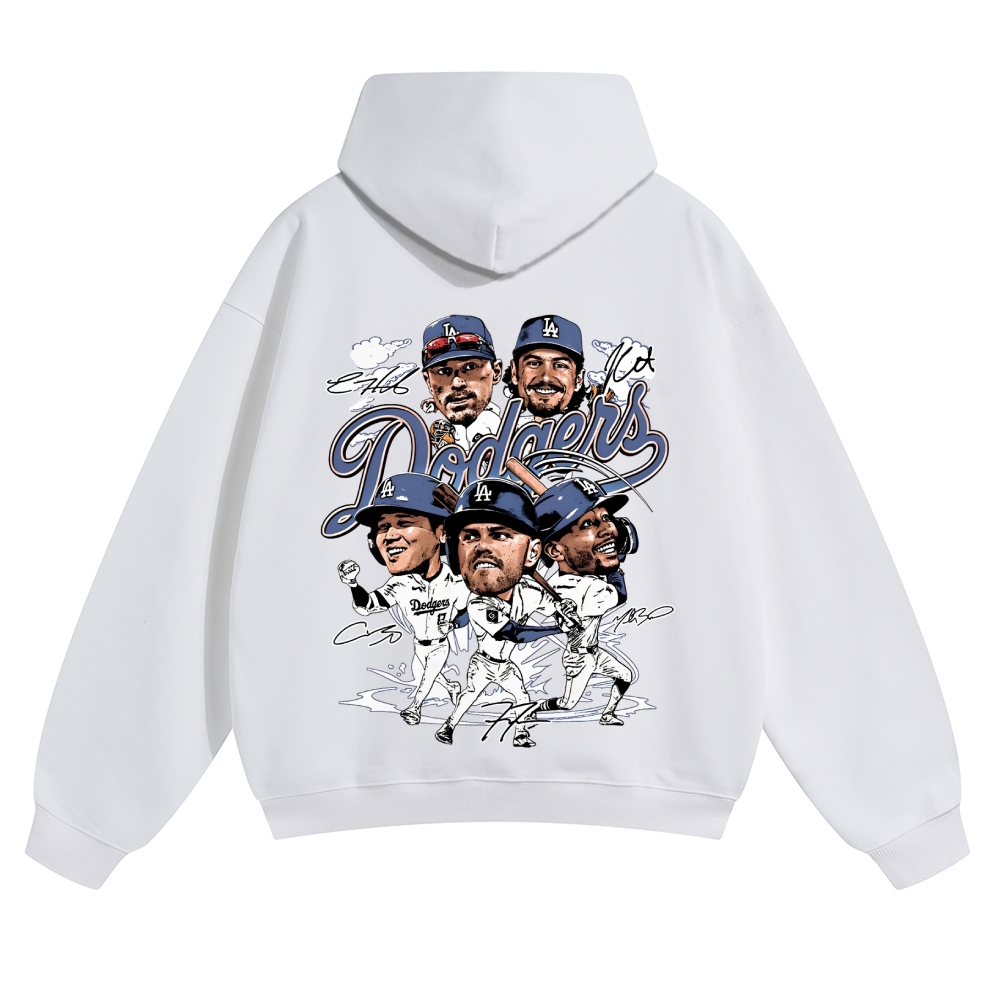 Casual Cotton Hoodie | DODGERS
