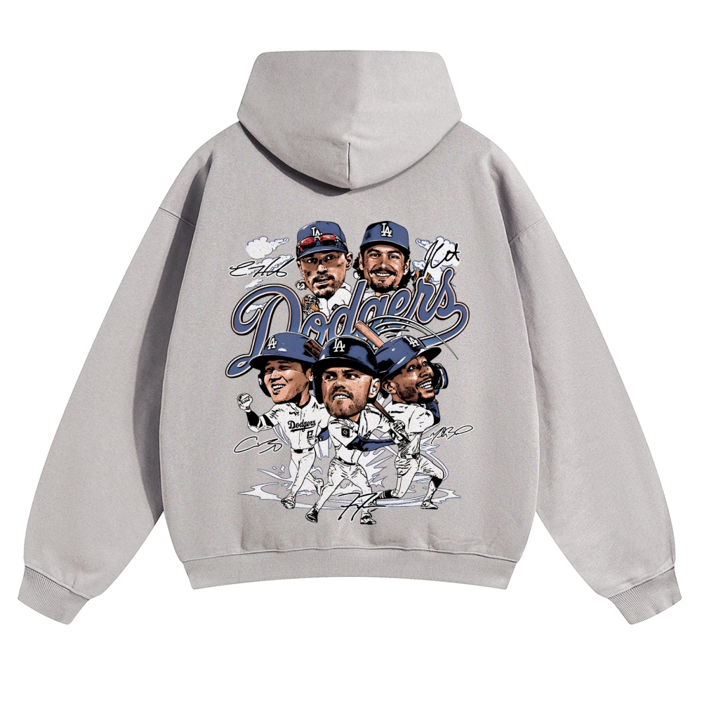 Casual Cotton Hoodie | DODGERS