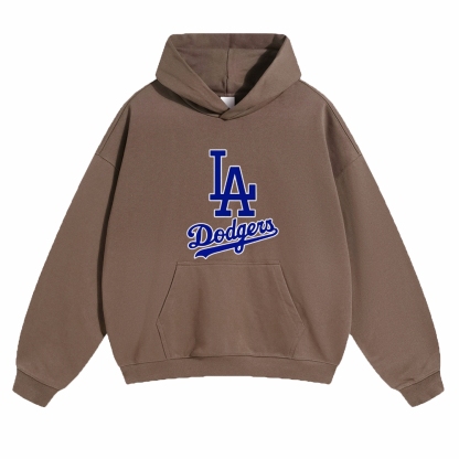 Casual Cotton Hoodie | DODGERS