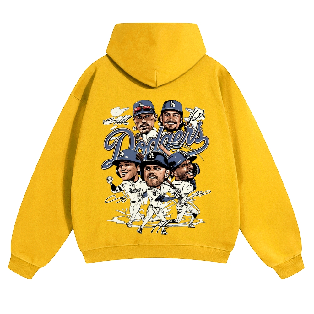 Casual Cotton Hoodie | DODGERS