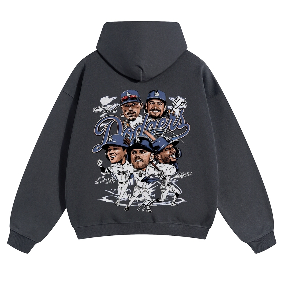 Casual Cotton Hoodie | DODGERS