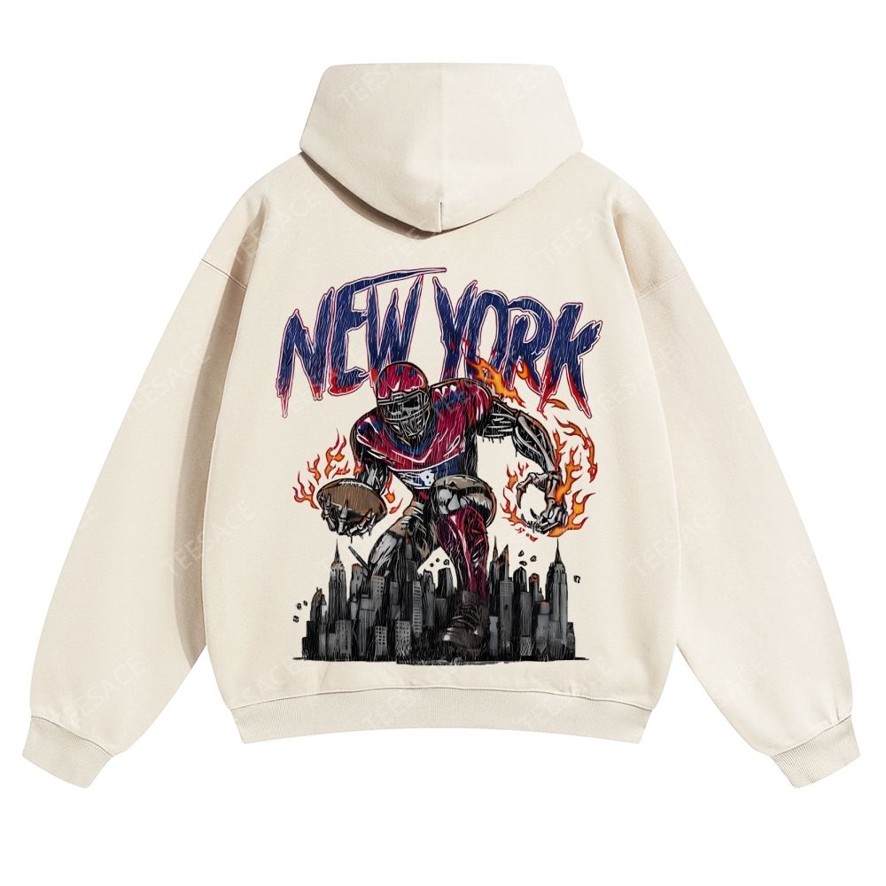  Casual Cotton Hoodie |  New York Giants
