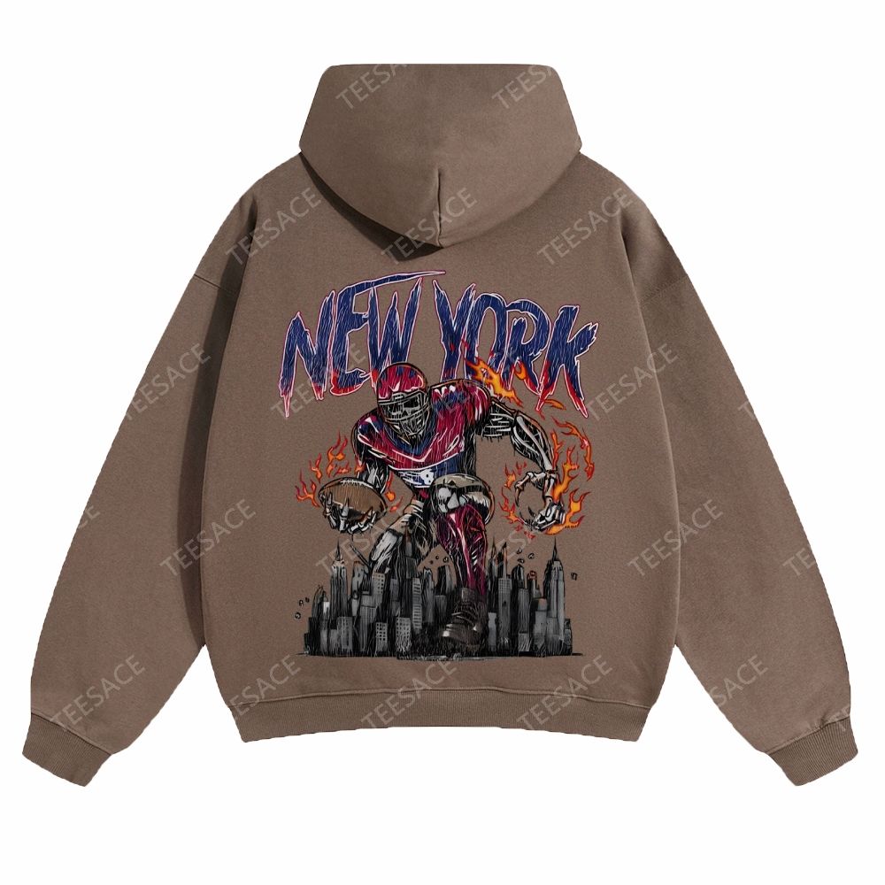  Casual Cotton Hoodie |  New York Giants