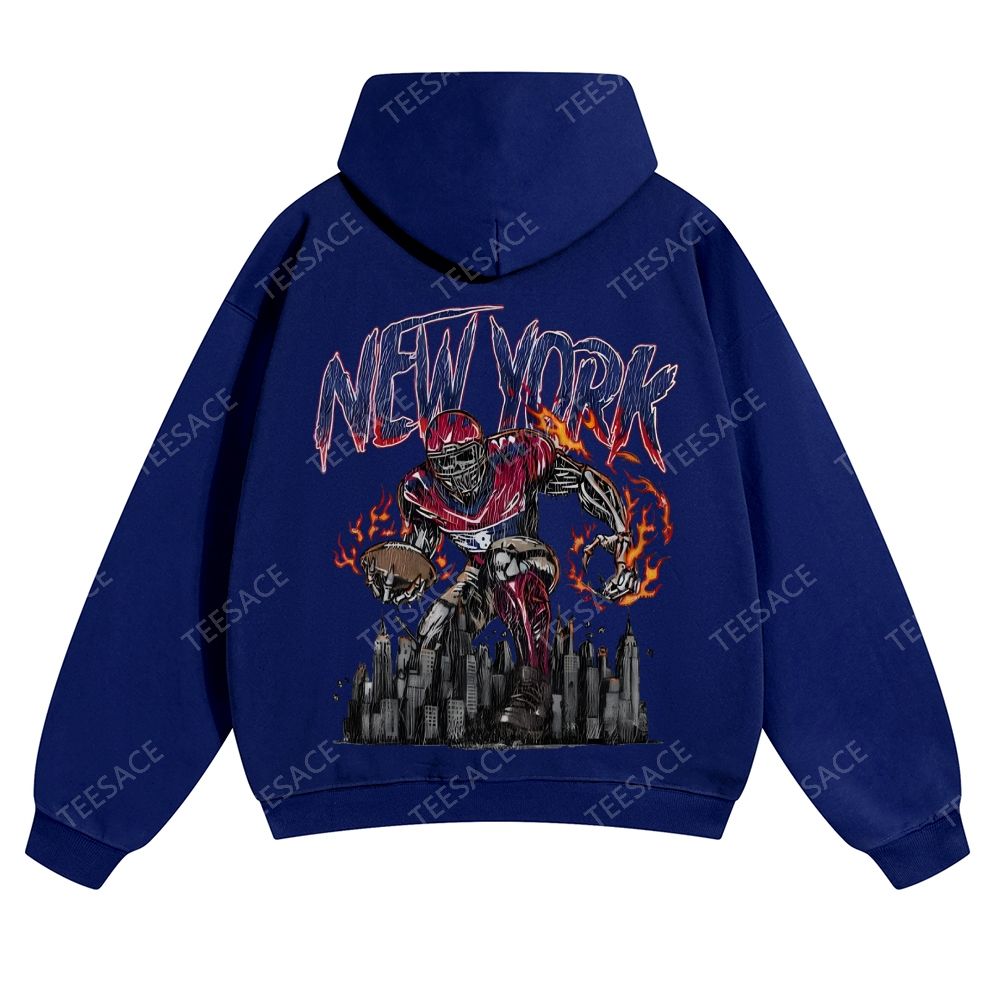  Casual Cotton Hoodie |  New York Giants