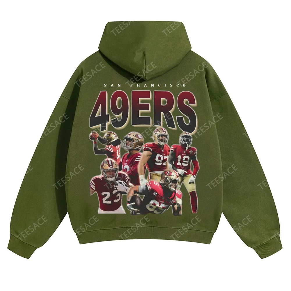  Casual Cotton Hoodie | 49ers