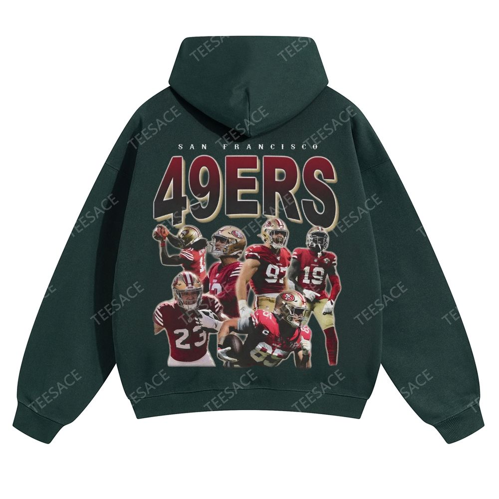  Casual Cotton Hoodie | 49ers