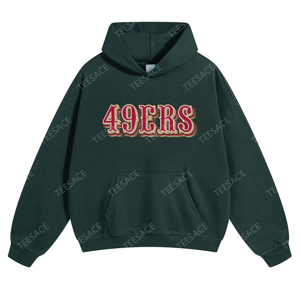  Casual Cotton Hoodie | 49ers