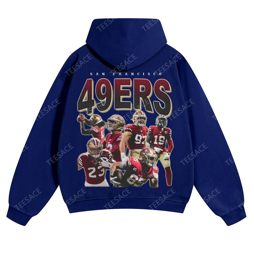  Casual Cotton Hoodie | 49ers