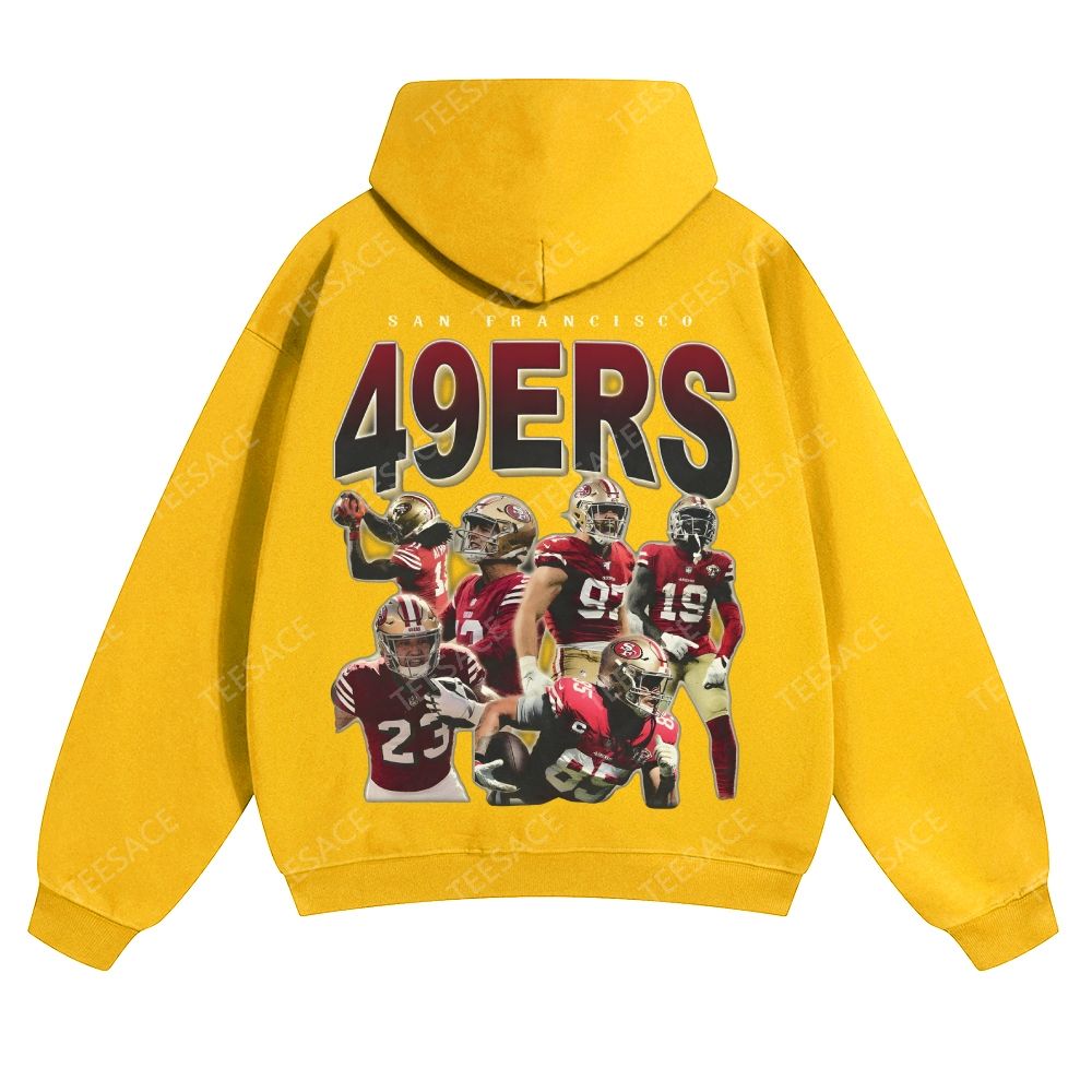  Casual Cotton Hoodie | 49ers