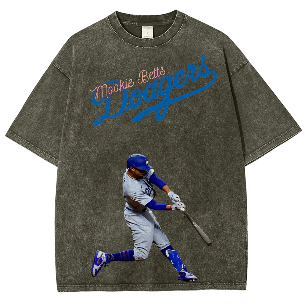 DODGERS | Unisex Fit Washed T-Shirt 2511008661