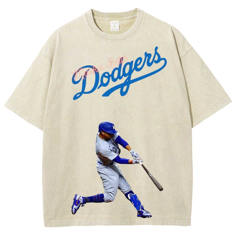 DODGERS | Unisex Fit Washed T-Shirt 2511008661