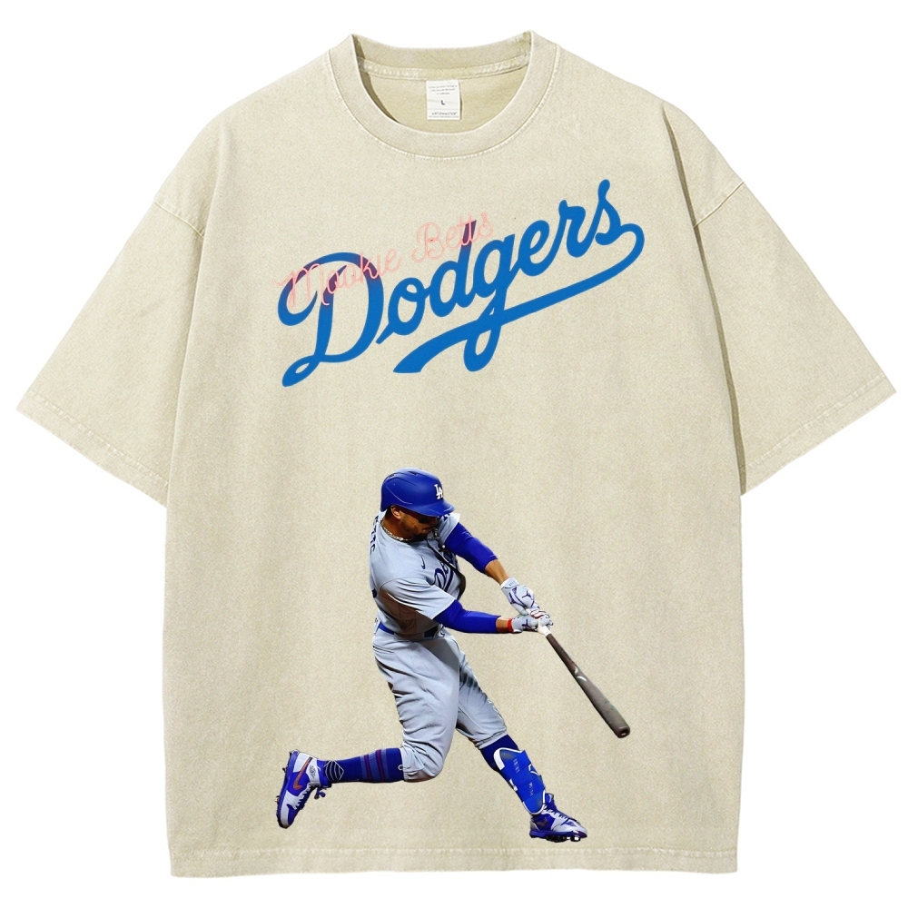 DODGERS | Unisex Fit Washed T-Shirt 2511008661