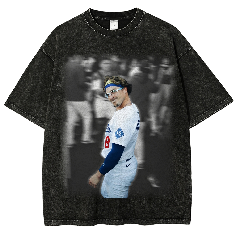DODGERS | Unisex Fit Washed T-Shirt 2511008664