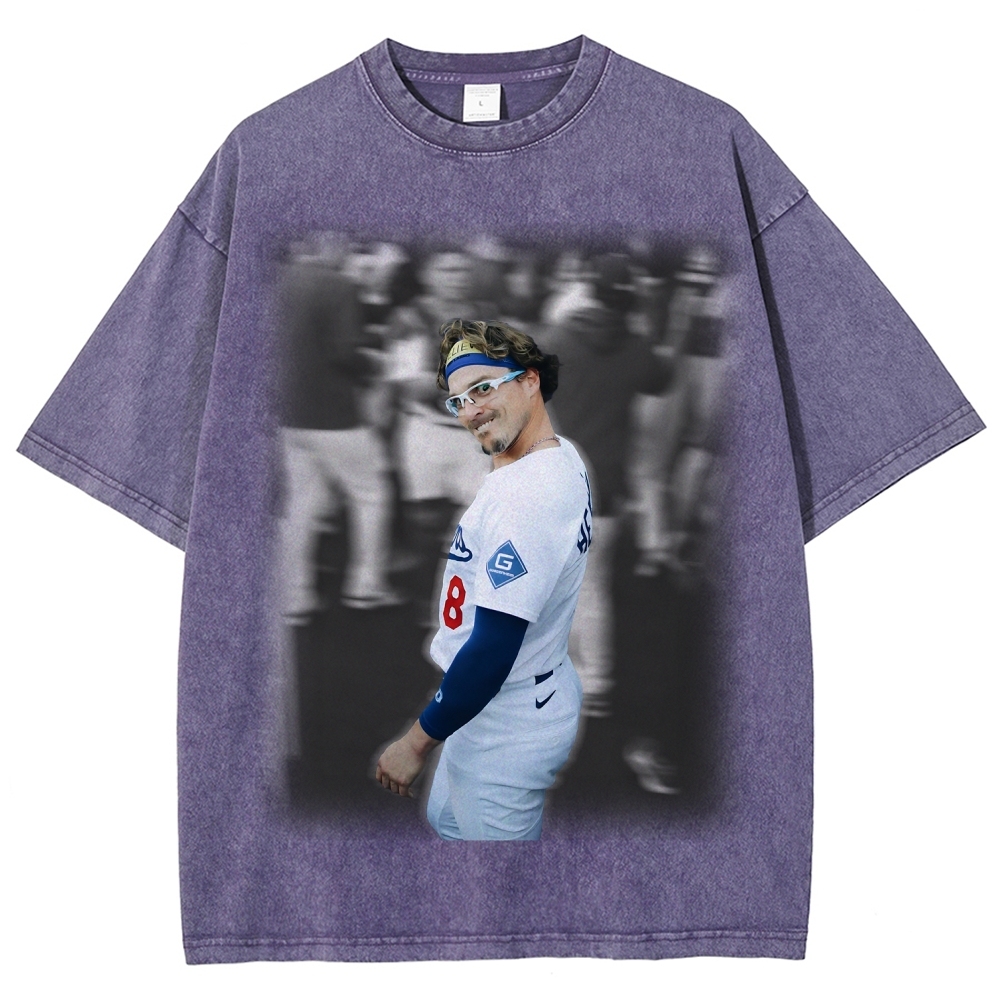 DODGERS | Unisex Fit Washed T-Shirt 2511008664