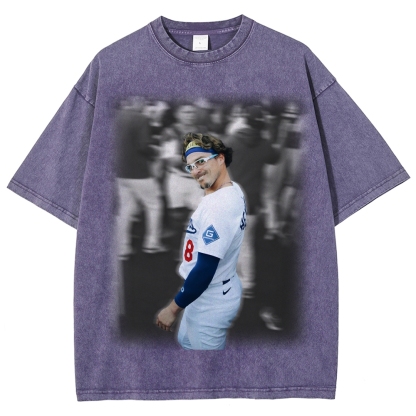 DODGERS | Unisex Fit Washed T-Shirt 2511008664