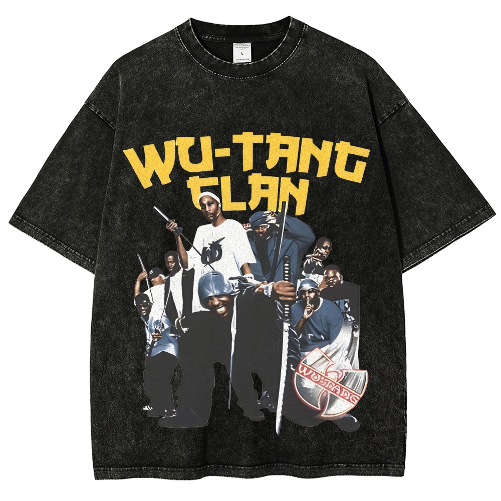 Unisex Fit Washed T-Shirt | WUTANG 