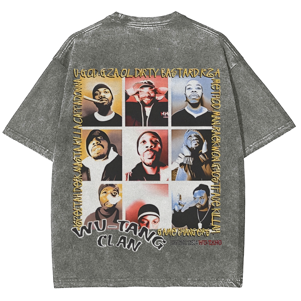 Unisex Fit Washed T-Shirt | WUTANG 