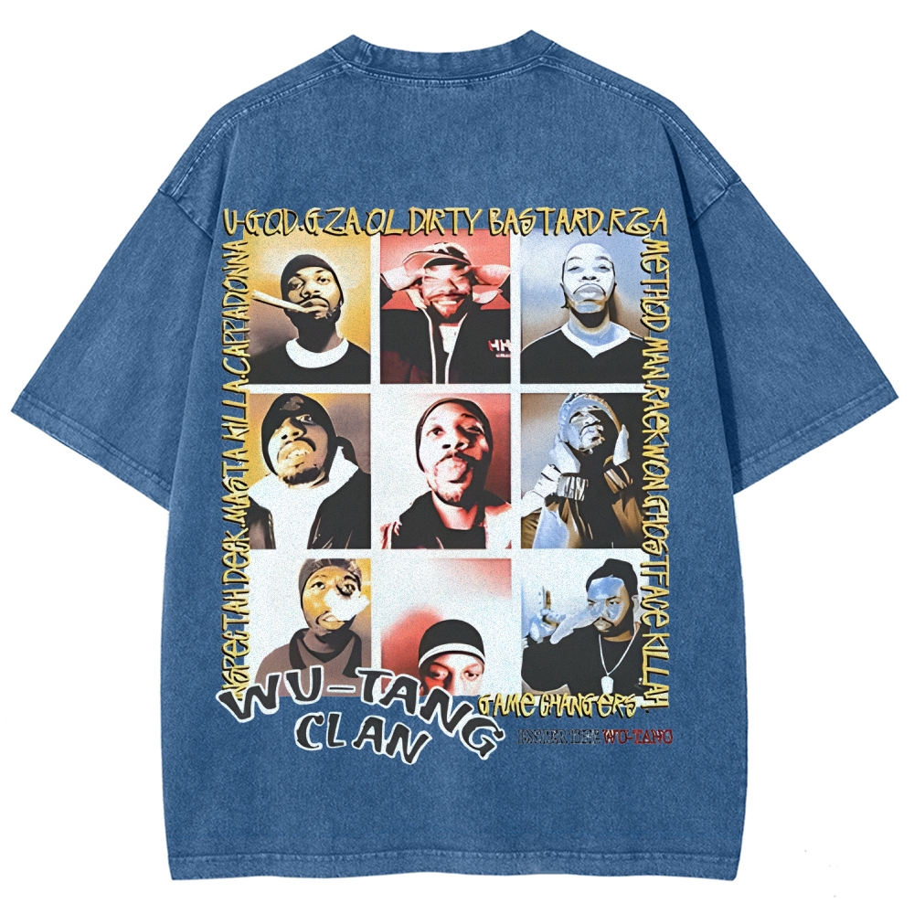 Unisex Fit Washed T-Shirt | WUTANG 