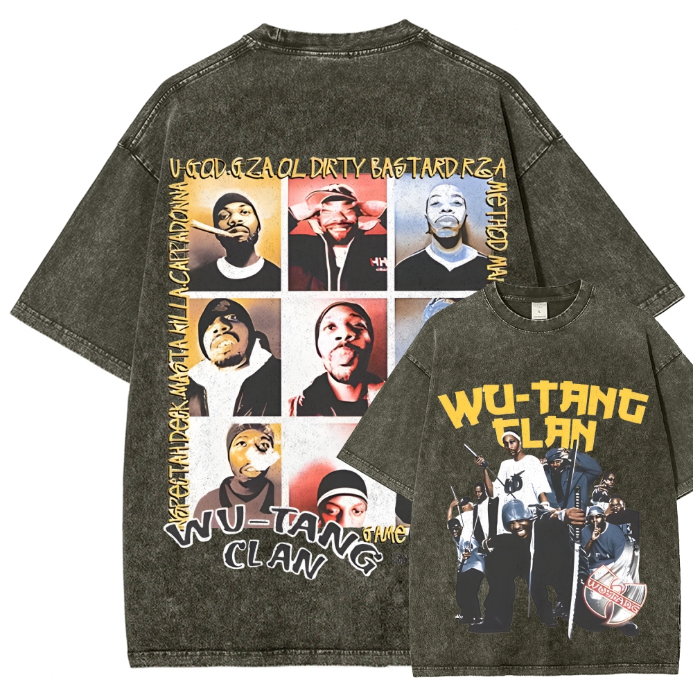 Unisex Fit Washed T-Shirt | WUTANG 