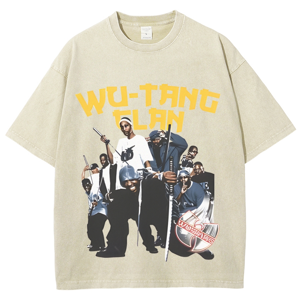Unisex Fit Washed T-Shirt | WUTANG 
