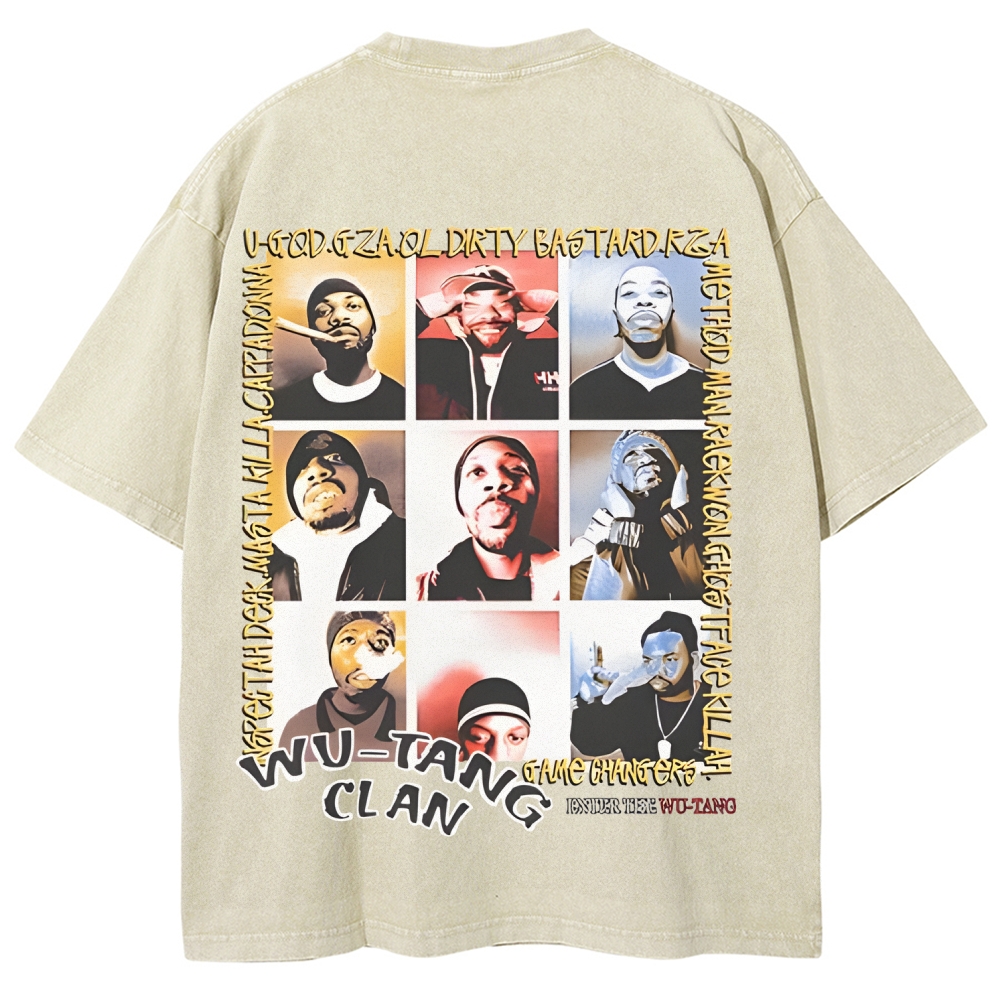 Unisex Fit Washed T-Shirt | WUTANG 