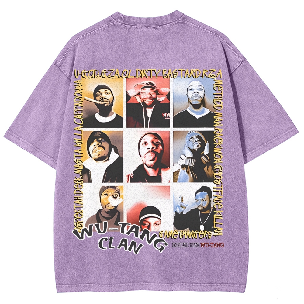 Unisex Fit Washed T-Shirt | WUTANG 