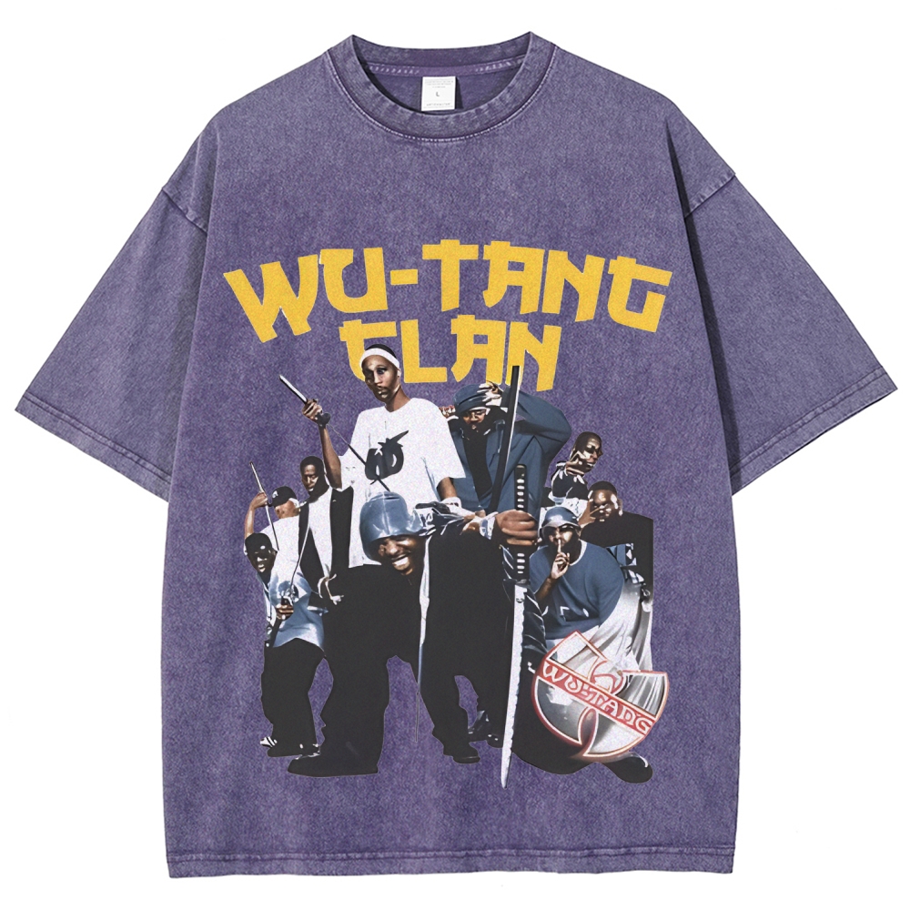 Unisex Fit Washed T-Shirt | WUTANG 