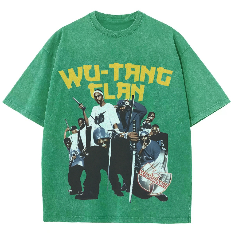 Unisex Fit Washed T-Shirt | WUTANG 