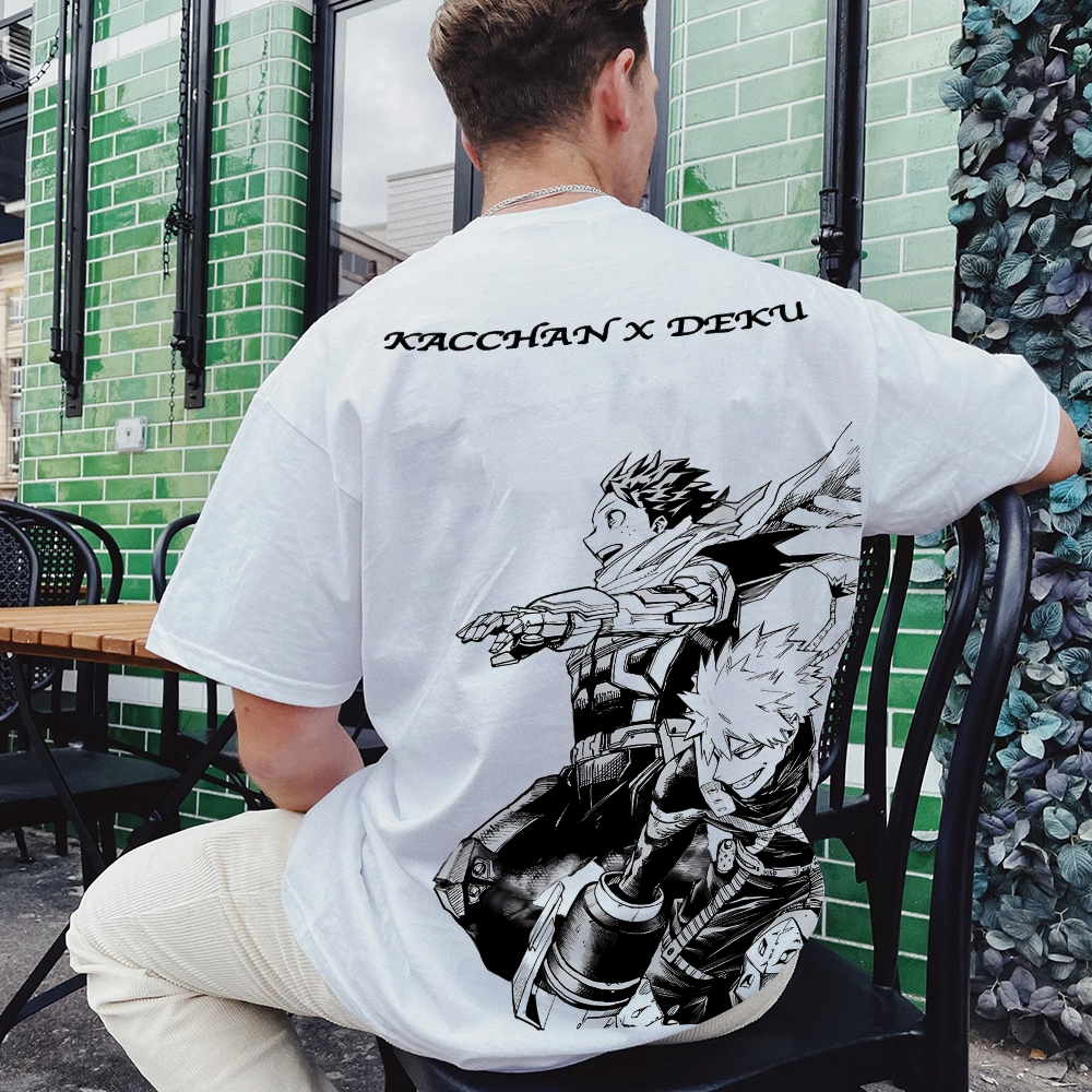 My Hero Academia Cotton Unisex Crew Neck Anime T-Shirt