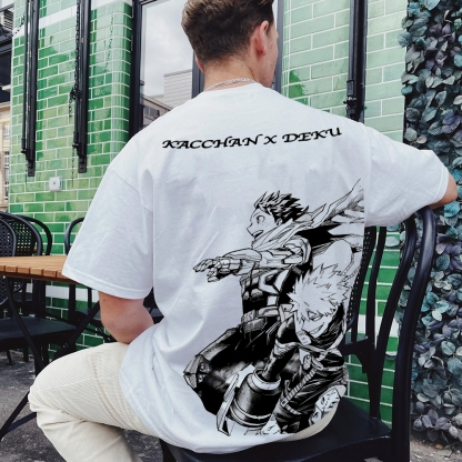 My Hero Academia Cotton Unisex Crew Neck Anime T-Shirt