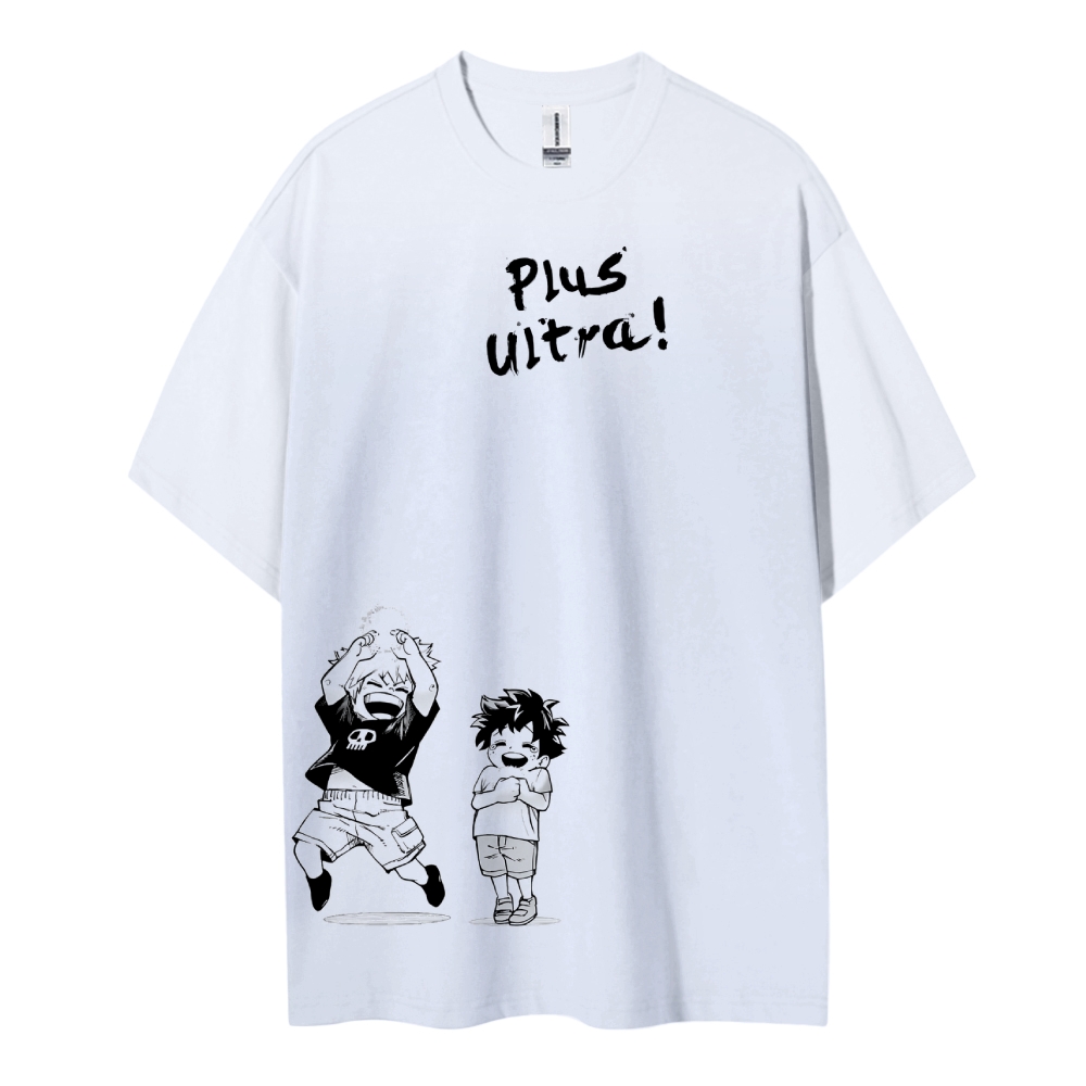 My Hero Academia Cotton Unisex Crew Neck Anime T-Shirt