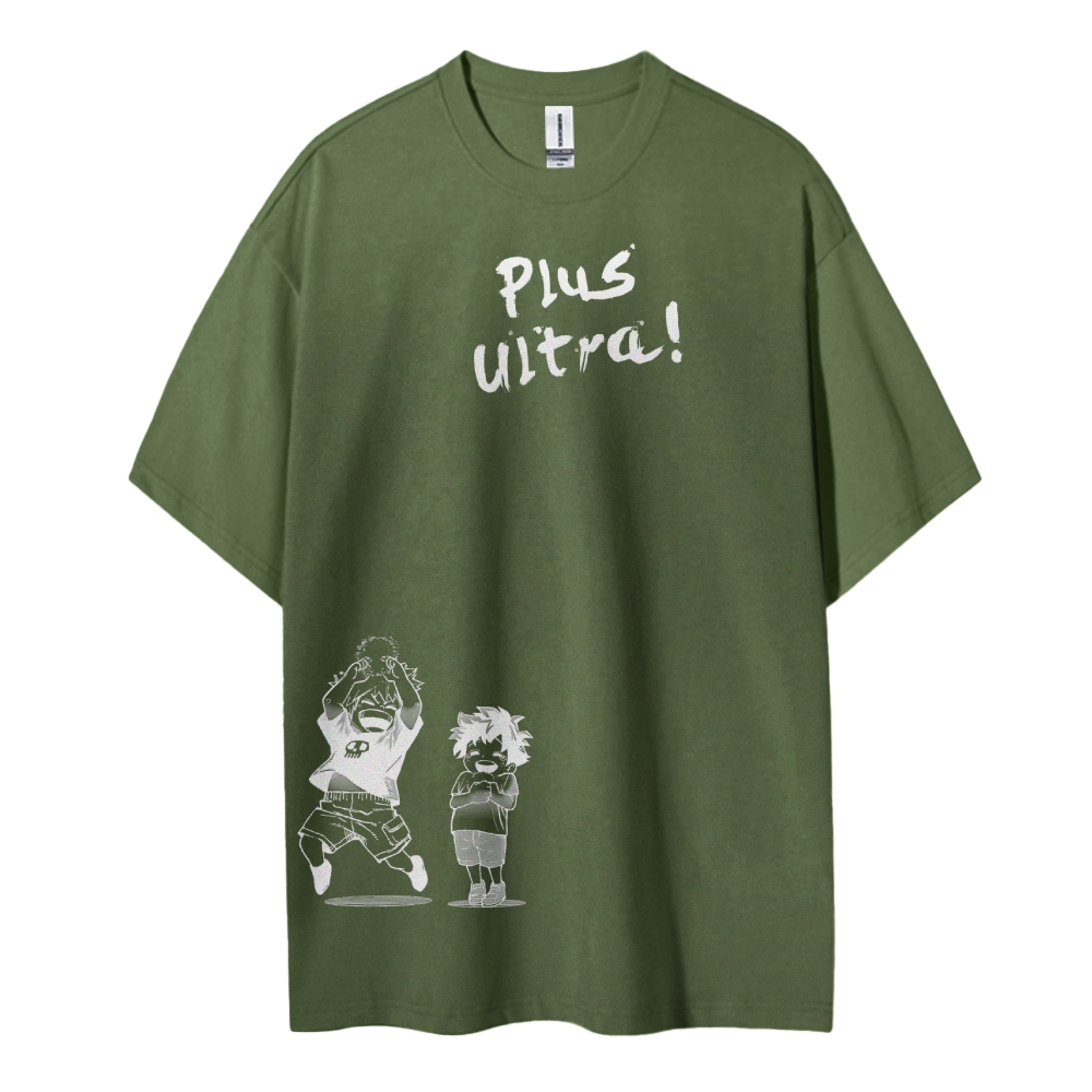 My Hero Academia Cotton Unisex Crew Neck Anime T-Shirt