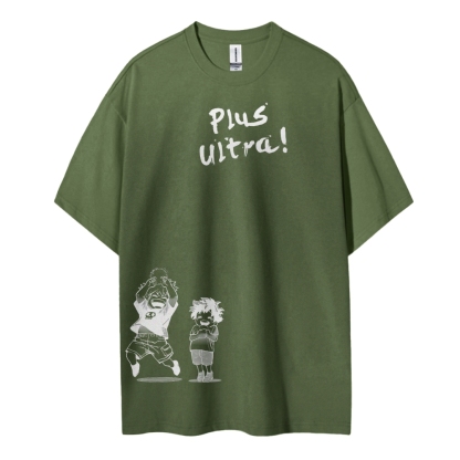 My Hero Academia Cotton Unisex Crew Neck Anime T-Shirt