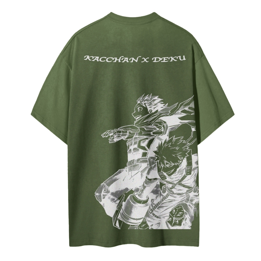 My Hero Academia Cotton Unisex Crew Neck Anime T-Shirt