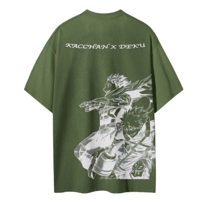 My Hero Academia Cotton Unisex Crew Neck Anime T-Shirt